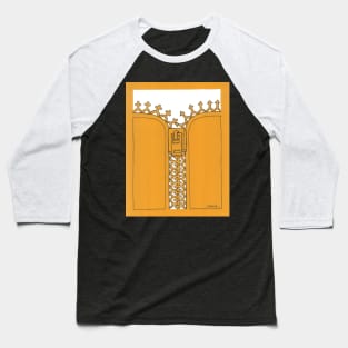 Zipper... Baseball T-Shirt